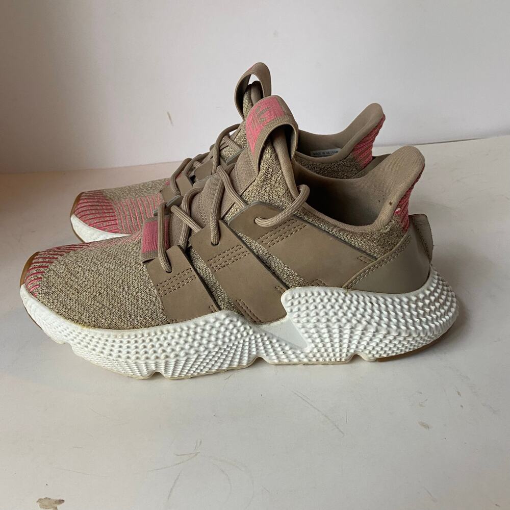 Adidas Prophere Trace Khaki Kid's Size 4.5 Shoes Sneakers CQ2128 :Pink EUC